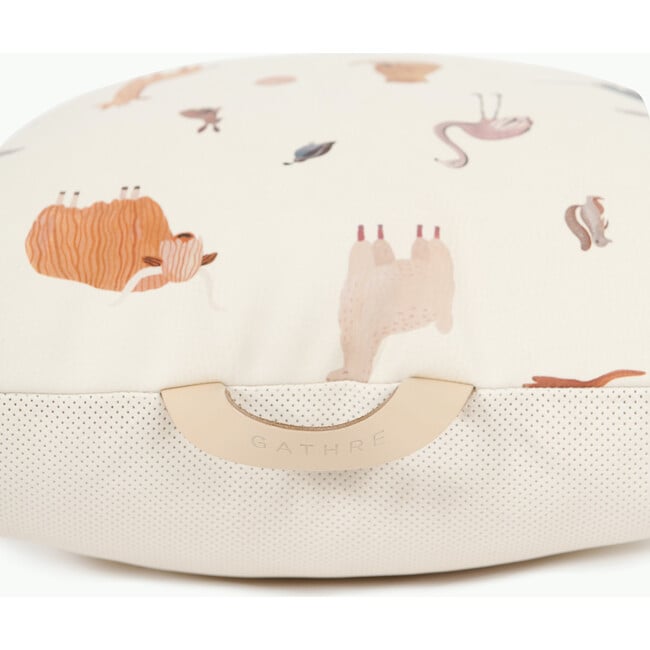 Mini Floor Circle Cushion, Menagerie - Kids Seating - 3