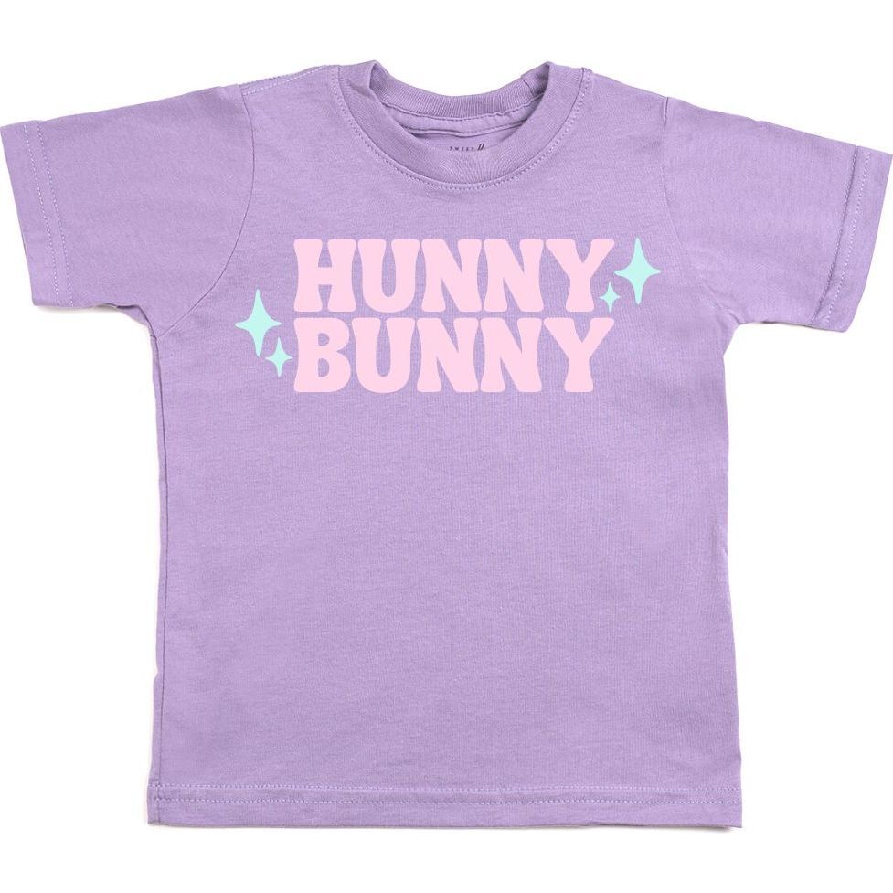 Hunny Bunny S/S Shirt, Lavender - T-Shirts - 1