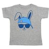 Bunny Dude S/S Shirt, Gray - Shirts - 1 - thumbnail