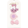 Bunny Clip Set, Multi - Hair Accessories - 1 - thumbnail