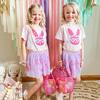 Bunny Babe Easter Short Sleeve T-Shirt, Ballet - T-Shirts - 4