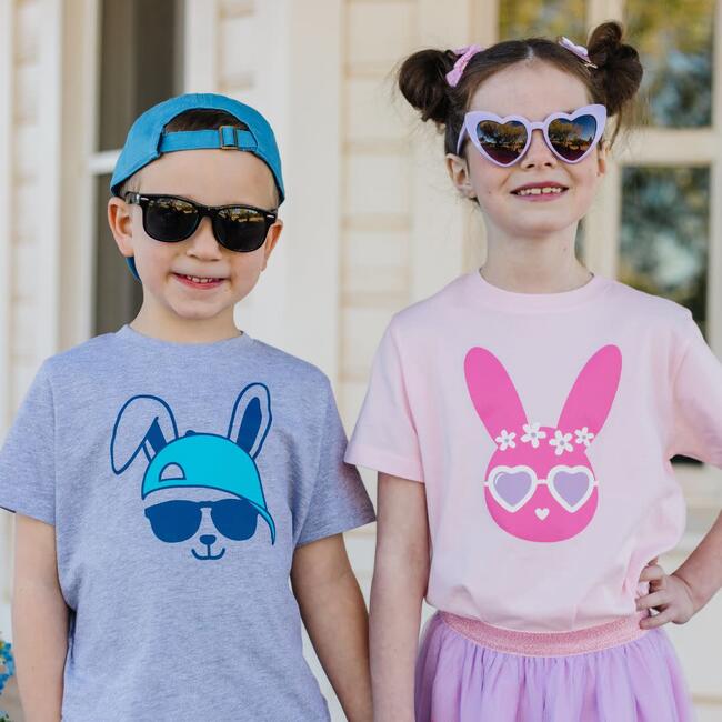 Bunny Babe Easter Short Sleeve T-Shirt, Ballet - T-Shirts - 5