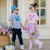 Bunny Dude S/S Shirt, Gray - Shirts - 5