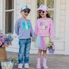 Girl Bunny Patch Hat, Pink - Hats - 5