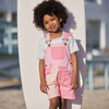 Tonal Colourblock Overall Shorts, Pink - Shorts - 2