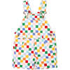 Checkerboard Overall Shorts, Harlequin Multi - Shorts - 1 - thumbnail