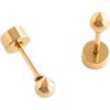 The Gold Ball - Earrings - 1 - thumbnail