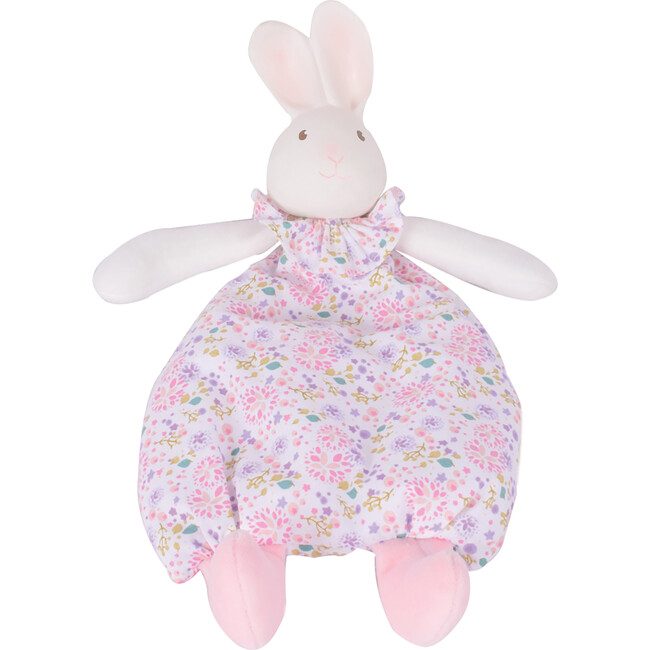 Havah the Bunny Lovey with Natural Rubber Teether Head