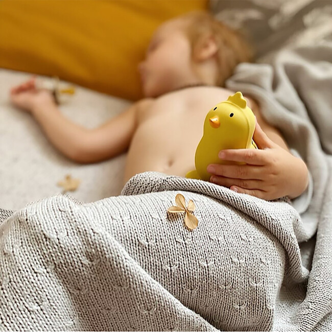 Chick Natural Rubber Teether, Rattle & Bath Toy - Bath Toys - 2