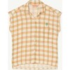 Squares Kangaroo Shirt, White - Shirts - 1 - thumbnail