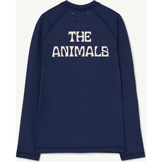 The Animals Form Deer Swimsuit, Deep Blue - Rash Guards - 2