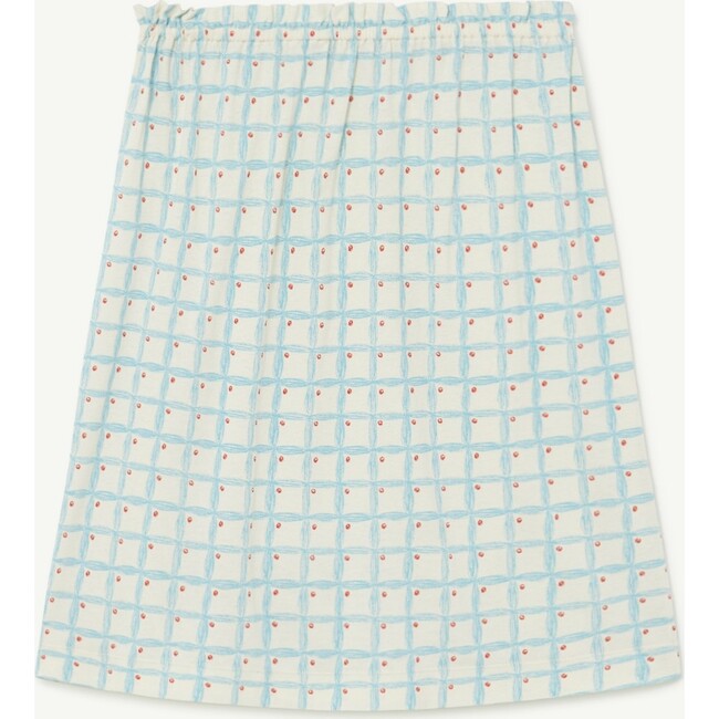 Square Kitten Skirt, White - Skirts - 2