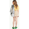 Square Wombat Skirt, White - Skirts - 4