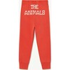 The Animals Form Panther Pants, Red - Pants - 2 - thumbnail