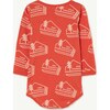 The Animals House Long Sleeve Wasp Baby Body, Red - Onesies - 2