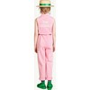 The Animals Form Grasshoper Jumpsuit, Pink - Rompers - 4