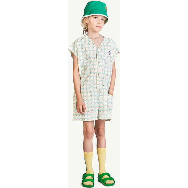 Square Ape Jumpsuit, White - Rompers - 3