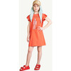 Mysterious Man Fly Dress, Red - Dresses - 3