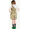 Zebra Weasel Dress, Yellow - Dresses - 4