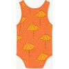 Umbrellas Turtle Baby Body, Orange - Onesies - 2