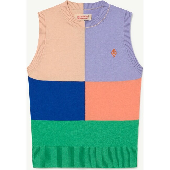 Logo Parrot Vest, Multicolor