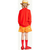 Umbrellas Poodle Pants, Orange - Pants - 4
