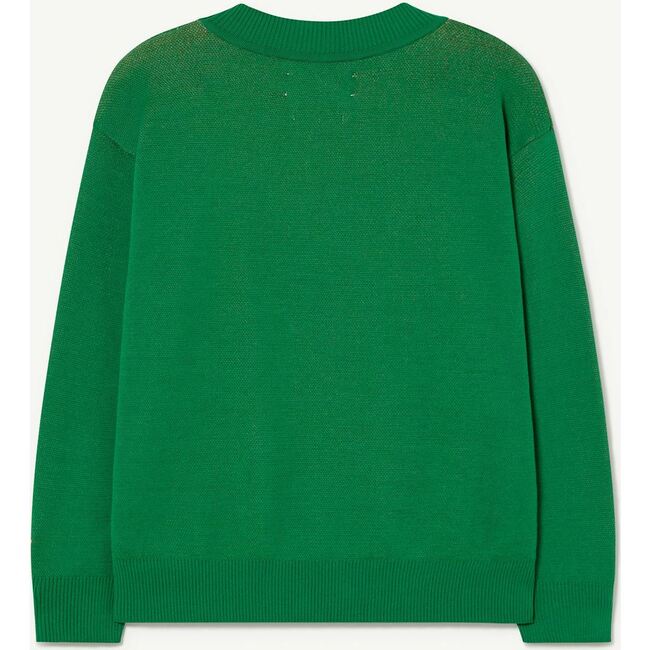 Logo Horse Bull Sweater, Green - Sweaters - 2