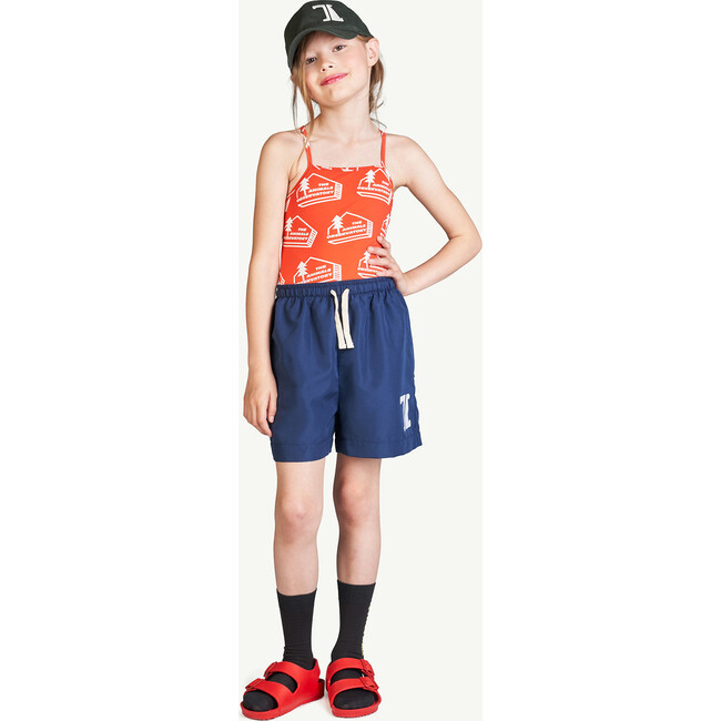 The Animals Houses Trout Swimsuit, Red - One Pieces - 3