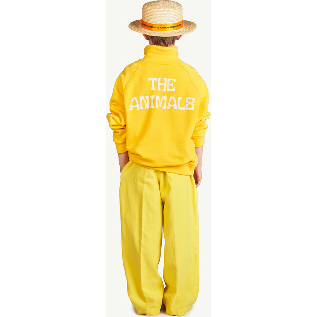 Logo Colt Pants, Yellow - Pants - 3