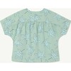 Leaves Lamb Shirt, Blue - Shirts - 2