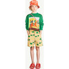 Logo Horse Bull Sweater, Green - Sweaters - 3