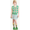 Logo Bat Vest, Green - Vests - 3