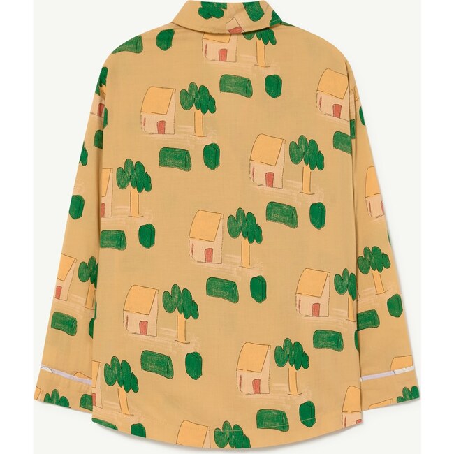 House Wolf Shirt, Camel - Shirts - 2