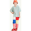 Leaves Lamb Shirt, Blue - Shirts - 3