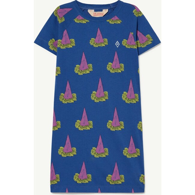 Hats Gorilla Dress, Deep Blue - Dresses - 1
