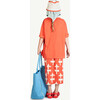 Geometrical Form Ladybug Skirt, Red - Skirts - 4