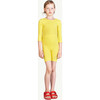 Sardine Leggings, Yellow - Leggings - 3