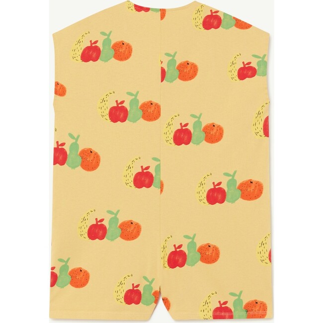 Fruits Ape Jumpsuit, Yellow - Rompers - 2