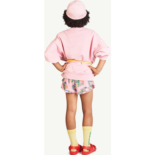 Puppets Bear Oversize Sweatshirt, Pink - Sweatshirts - 4