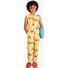 Fruits Grasshoper Jumpsuit, Yellow - Rompers - 3