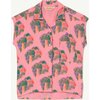 Forest Woods Kangaroo Shirt, Pink - Shirts - 1 - thumbnail
