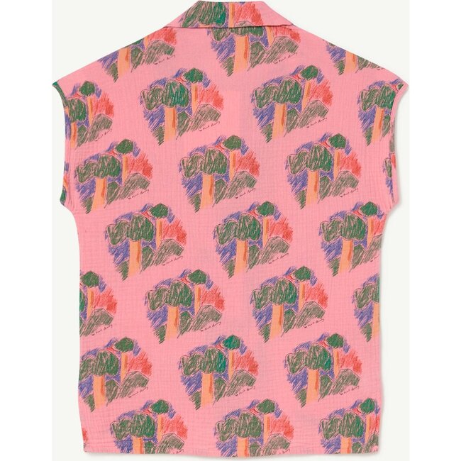 Forest Woods Kangaroo Shirt, Pink - Shirts - 2