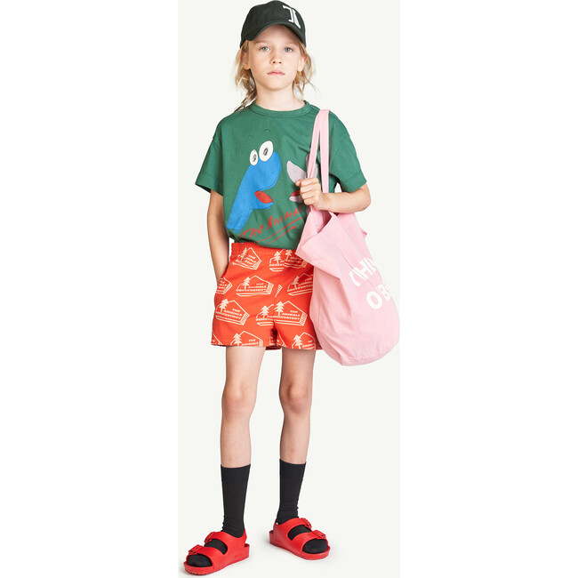 Puppets Rooster T-Shirt, Green - T-Shirts - 3