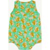 Flowers Butterfly Baby Jumpsuit, Green - Rompers - 2