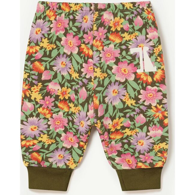 Flowers Beige Dromedary Baby Pants, Beige