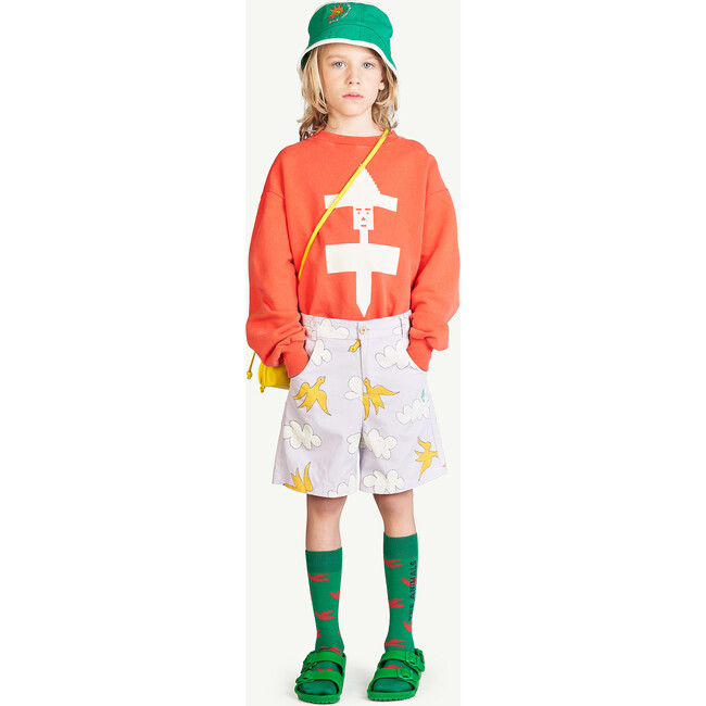 Form Figure Bear Sweatshirt, Red - Sweatshirts - 3