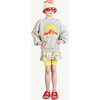 Flowers Calm Pants, White - Pants - 2