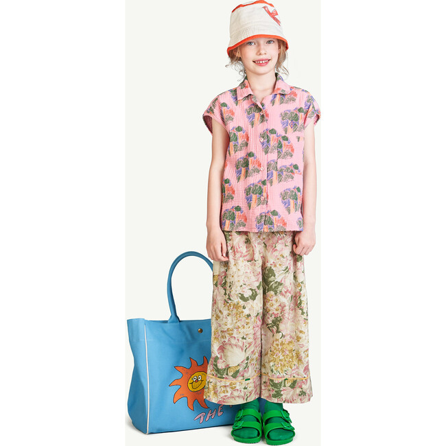Flowers Antelope Pants, White - Pants - 3