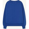 Horse Bear Oversize Sweatshirt, Deep Blue - Sweatshirts - 2
