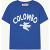 Colombo Rooster T-Shirt, Deep Blue - T-Shirts - 1 - thumbnail